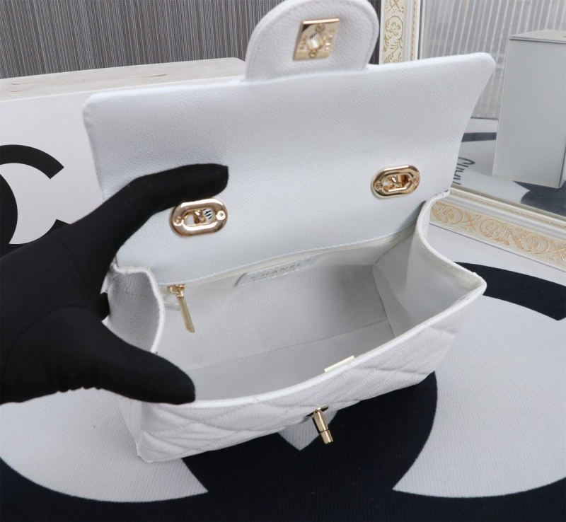 Ch**el top handle bags